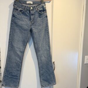 Just Black Women's Blue Boot Cut Jeans